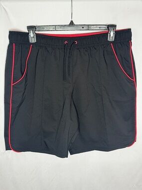 Like New Women’s Long Length Athletic Shorts - Black & Pink